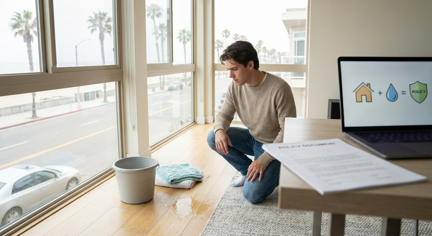 renters insurance california water damage coverage - California insurance guide